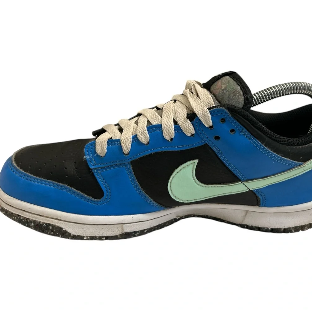 Nike Dunk Low‎ SE Black/Blue/Mint Foam DR0165-001 GS Sz 7Y